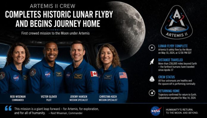 Artemis II,Crew,Lunar,Flyby