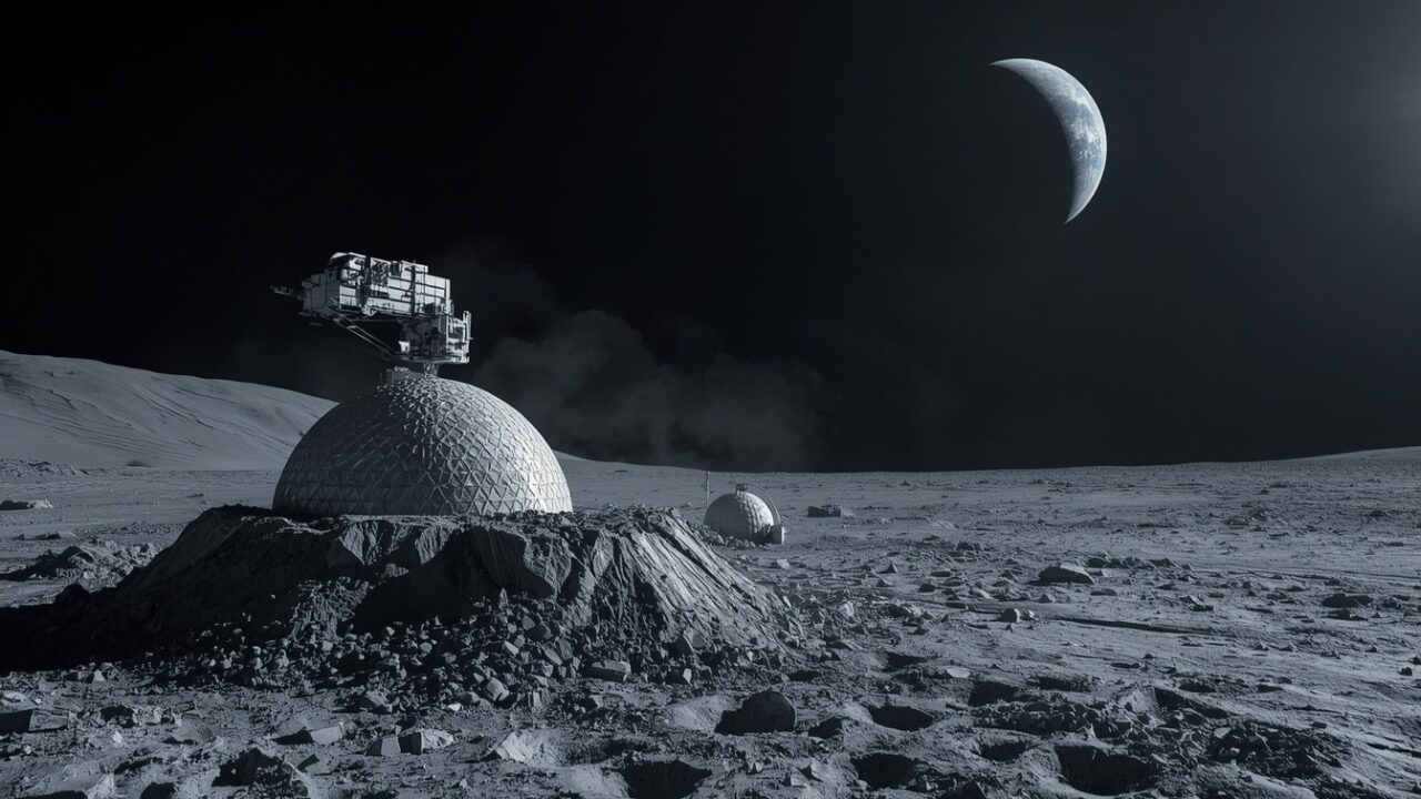 Lunar Habitat 3D Printing Technology